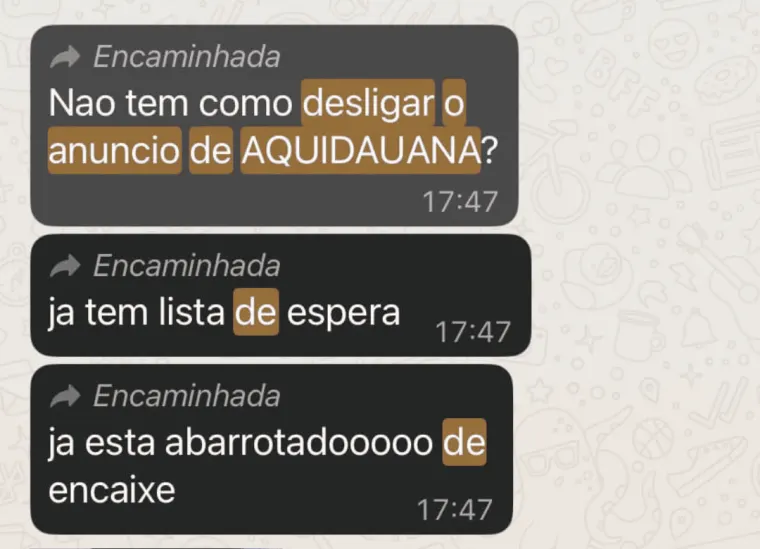 Lista de espera antes de a agenda abrir.