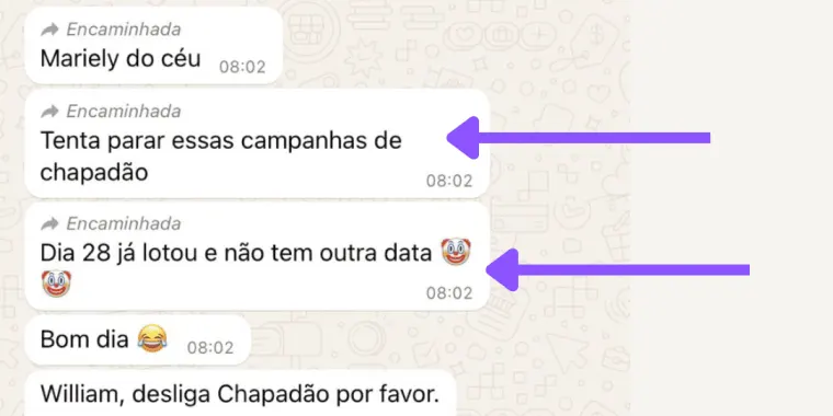 A clínica pede para desligar o anúncio.